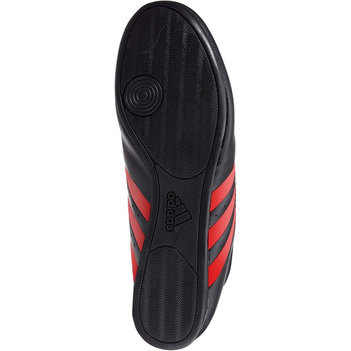 Кросівки для карате та тхеквондо Adidas для чоловіків, жінок, дітей та тренерів. Білі, чорні, червоні. Розмір 8.5 (265 мм)