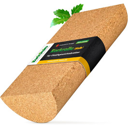 Половинний балансборд-рол з корку для балансувальних дощок, 30x15x7,5 см, виготовлений у Португалії