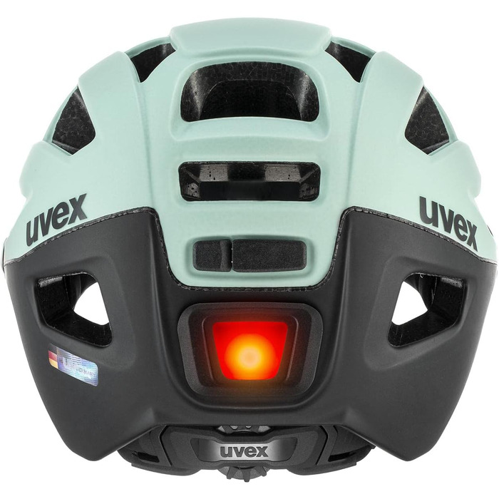 Велошолом uvex Finale Visor з візором та LED-світлом для міста, унісекс