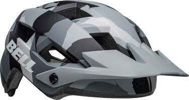 Велошолом Bell Spark 2 MIPS для MTB, матовий сірий-камуфляж, універсальний розмір S/M (50-57 см)