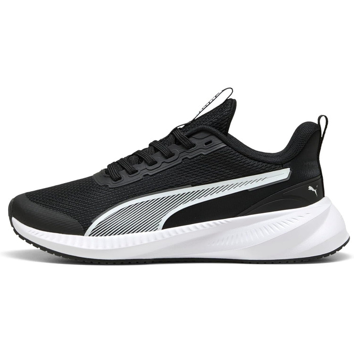 Дитячі кросівки PUMA Flyer Lite 3 Jr - чорно-білі, 37.5 EU