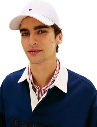 Чоловіча кепка Tommy Hilfiger (один розмір), колір White Ecru