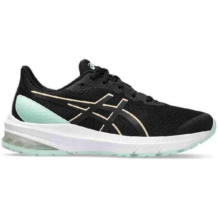 Дитячі кросівки ASICS GT-1000 12 GS, чорний/персиковий, 38 EU