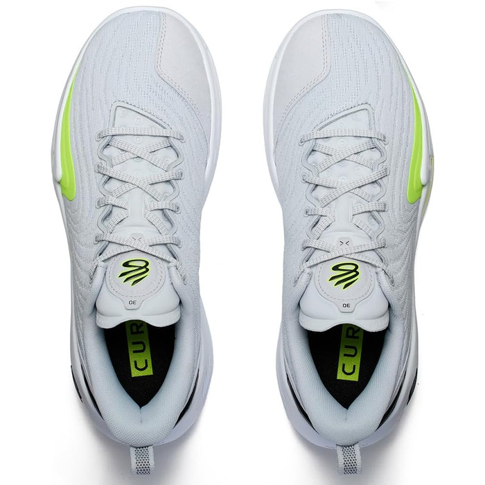 Кросівки баскетбольні чоловічі Under Armour Curry 12 EXTL, сірий, чорний, білий (47.5 EU, Halo Grey Black)