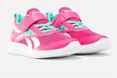 Дитячі кросівки Reebok Rush Runner 5 для дівчаток, розмір 33 EU, кольори: Boldpink, Unleashedgreen, White