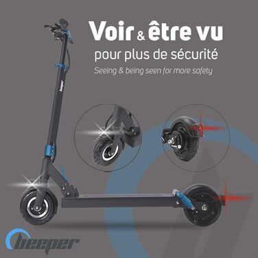 Електросамокат Beeper Speed 20,3 см, 350 Вт, 36 В