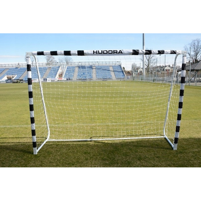 Переносні футбольні ворота Hudora Stadion 3x2 м, сталеві