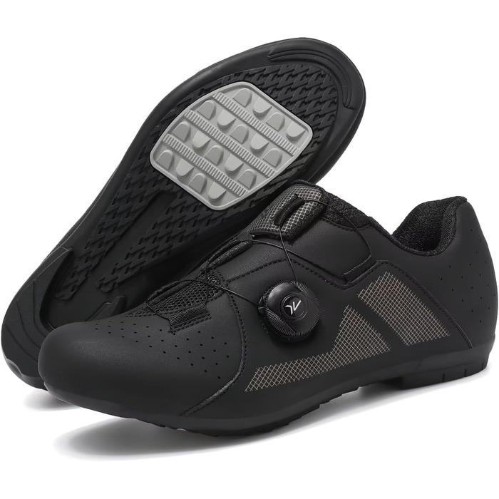 Шкарпетки для шосейного велосипеда для чоловіків – легкі, дихаючі, сумісні зі штифтами для тривалих поїздок та цілоденного комфорту 45 EU Чорний