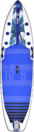 Надувна SUP-дошка Skiffo PB-SXY108C Dropstitch 325×84×15 см, комплект (весло, насос, рюкзак), до 120 кг, для чоловіків усіх рівнів
