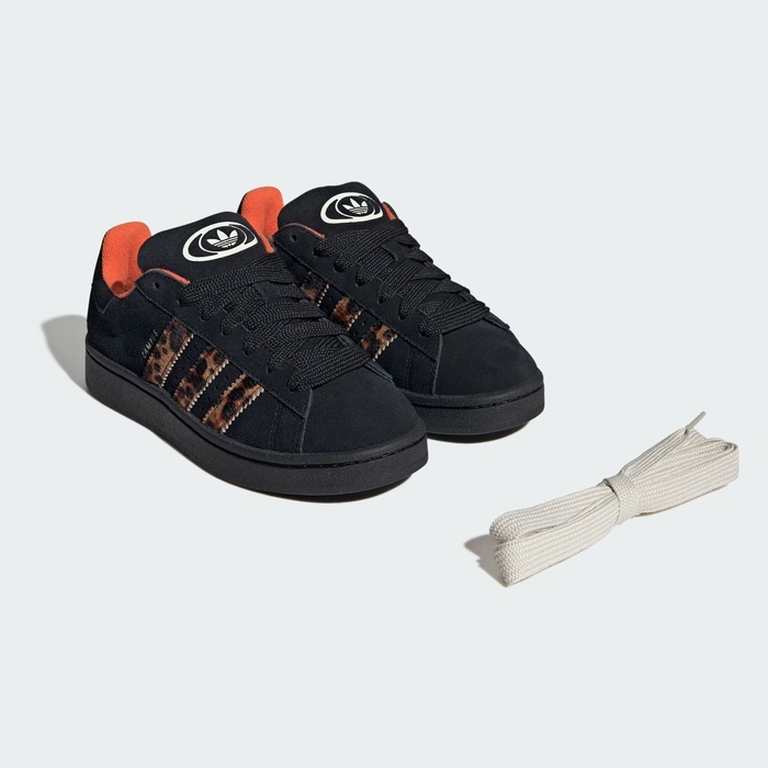 Жіночі кросівки Adidas Campus 00s JH9767, чорні замшеві, розмір 37 1/3