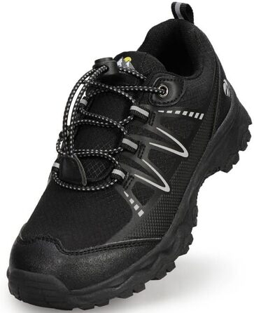 Дитячі трекінгові черевики UOVO, водонепроникні, для бігу та трейлу, чорні, розмір 33 EU