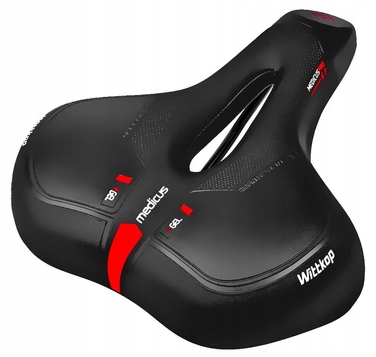 Гелеве велосипедне сідло Wittkop Medicus Pro 6.3 для MTB, трекінгових та міських велосипедів