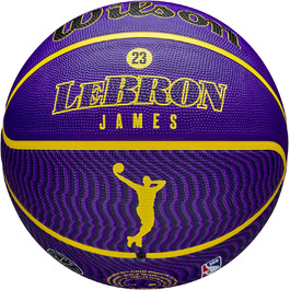 Баскетбольний м'яч Wilson NBA Player ICON Lebron для вулиці