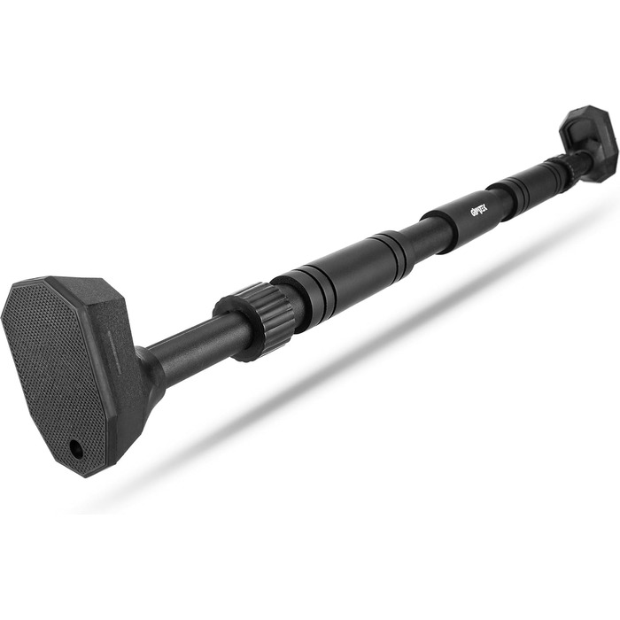 Кімнатна турнік Gymtek для дверних прорізів 70-100 см - для домашнього фітнесу, силових тренувань, чорний