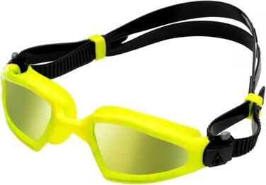 Окуляри для плавання Aquasphere Kayenne Pro Titanium Mirror, дзеркальні, неон-жовті, універсальний розмір