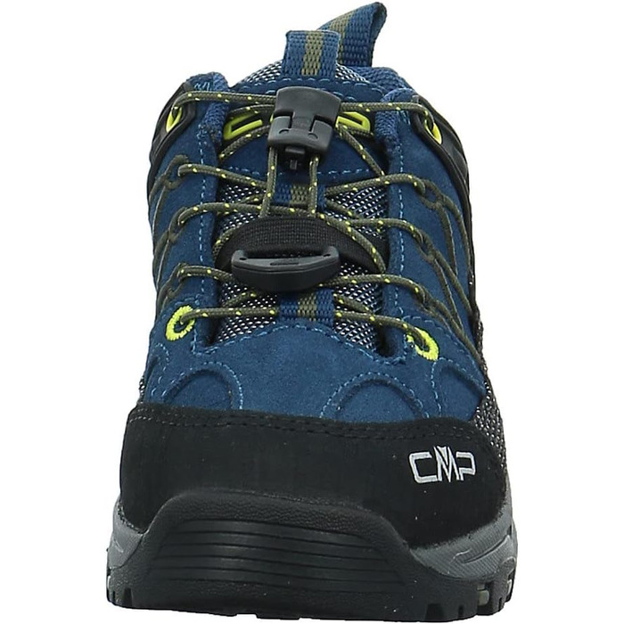 Дитячі трекінгові черевики CMP Rigel Low WP, унісекс, блакитно-жовті, 33 EU