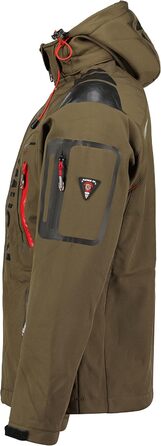 Географічний Норвегія Tangata Herren Functional Outdoor куртка червона (XXL, Хакі, Червоний)