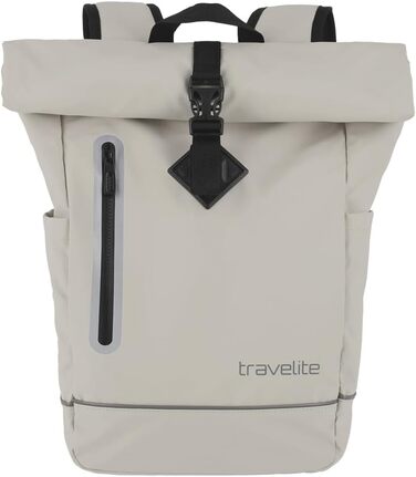 Рюкзак Travelite Rolltop водонепроникний для велосипеда та відпочинку, з ролтоп-застібкою та світловідбивачами, 48 см, 19 л