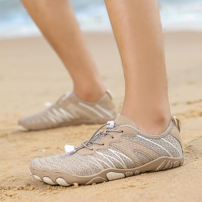 Чоловічі та жіночі аквашузи Barfußschuhe, швидковисихаючі, для плавання, пляжу та фітнесу, розмір 36-47, колір хакі