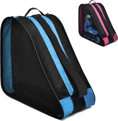 Сумка для роликів, ковзанів та скейтборду (блакитна) - дитяча сумка для спорту