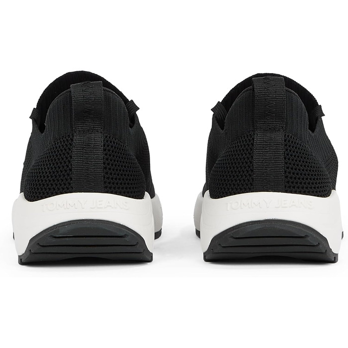 Футболка Tommy Jeans Runner Knitted чоловіча, чорна, 43 EU