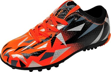 Дитячі футбольні бутси Kinder для газону, шнурівка, Outdoor, тренування, 30-40 (32 EU, помаранчевий)