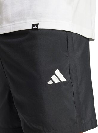 Чоловічі спортивні шорти adidas Essentials Small Logo Chelsea L, чорні з білим логотипом