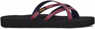 Жіночі шльопанці Teva Olowahu W's - Palms Indigo Rose Violet (42 EU)