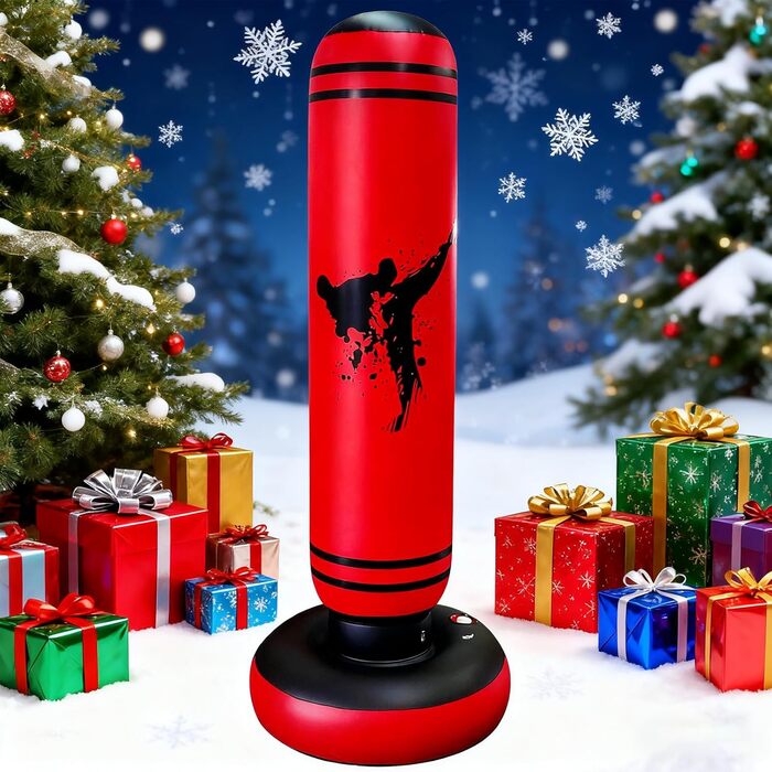 Дитячий боксерський мішок для ударів, 168 см, надувний, для карате, кікбоксингу, Taekwondo, MMA, подарунок для хлопчиків та дівчаток