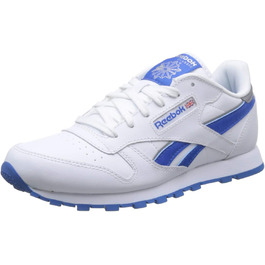 Кросівки для хлопчиків Reebok CL Leather Reflect, біло-синій, розмір 38 1/3 EU