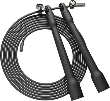 Стрибкове канат Ultra-Light Springseil Boxen, 2.8м, PVC, 110г, чорний, регульований