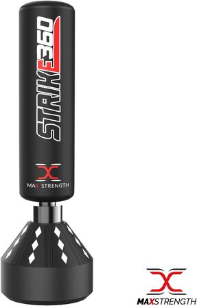 Вільностоячий боксерський мішок Max Strength 1,7 м для кікбоксингу, MMA, фітнесу, міцний і високоякісний для дому та залу