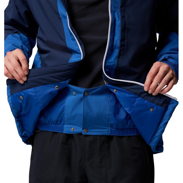 Куртка гірськолижна Columbia Powder Prime чоловіча (XL, Mountain Blue/Collegiate Navy) - водонепроникна, дихаюча