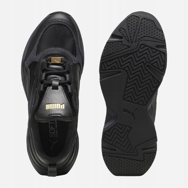 Жіночі кросівки Puma Cassia Lux 39783703 спортивні зручні, чорні, розмір 39