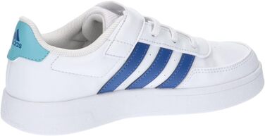 Кросівки adidas Breaknet Lifestyle Court для дітей та дорослих (40 EU, білий, синій, блакитний)