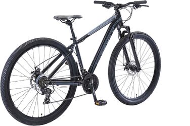 Гірський велосипед BIKESTAR Hardtail алюмінієвий, Shimano 21 швидкість, дискові гальма, 29