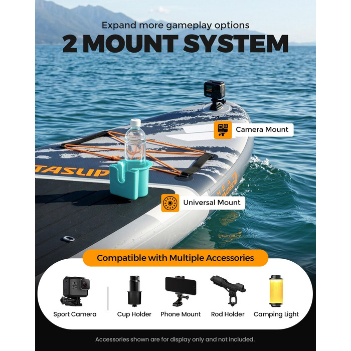SUP дошка надувна Stand Up Paddle Board 320/335 см з комплектом аксесуарів: весло, насос, рюкзак, ліш, гермосумка, для дорослих