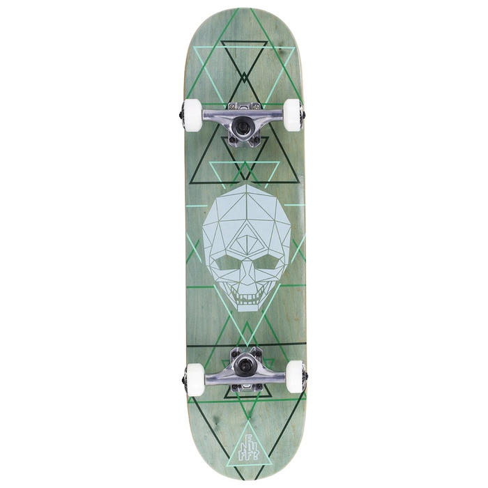 Скейборд Enuff GEO SKULL GREEN 8
