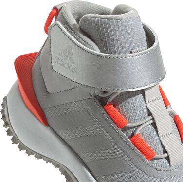 Дитячі кросівки adidas Fortatrail EL K - срібно-червоні (36 2/3 EU)