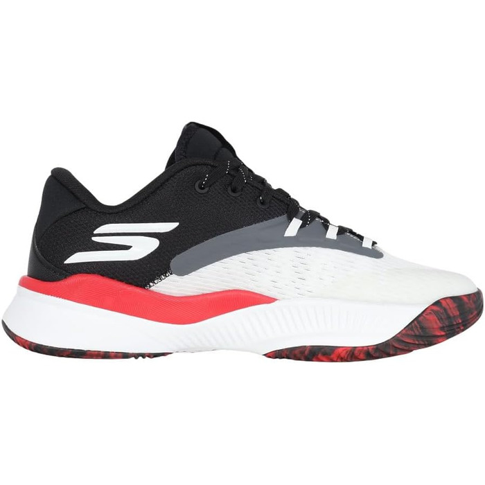 Кросівки Skechers Nexus для чоловіків, баскетбольні, сірі та зелені (48.5 EU, білий, чорний, червоний)