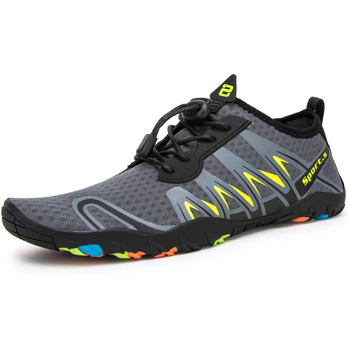 Водні шкарпетки для плавання та дайвінгу WateLves - унісекс, сірі, 46 EU