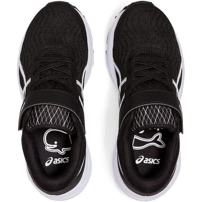 Дитячі кросівки ASICS Patriot 12 Ps, чорно-білі, 28.5 EU