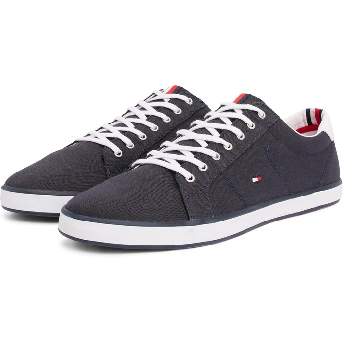 Чоловічі шкіряні туфлі Tommy Hilfiger FM0FM01536, 42 EU, темно-синій