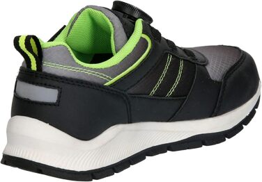 Дитячі трекінгові черевики Lico Akima для хлопчиків та дівчаток, 29 EU, чорно-сірий, лимонний акцент