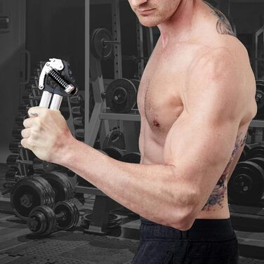 Регульований еспандер для пальців GD GRIP Iron Extender 90, 25–90 кг