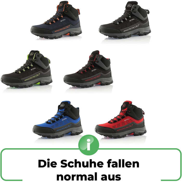 Черевики для ходьби жіночі та чоловічі, зимові, водонепроникні, 36 EU, синій, чорний