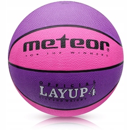 Баскетбольний м'яч Meteor LAYUP, розмір 4