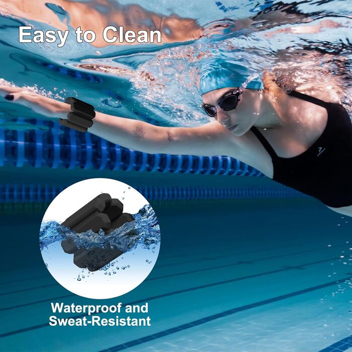 Набір манжет для збільшення ваги, 2 шт. (по 0.45 кг) - для йоги, бігу, силових тренувань, чоловіки та жінки