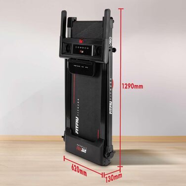 FITFIU MC-160-2 в 1: Ходунки та бігове полотно, складане, Bluetooth, Kinomap, для дому/офісу