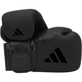 Боксерські рукавиці Adidas Combat 50 Black/Black, розмір 16